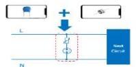 Power terminal protection scheme based on Semiconductor discharge tube (TSS) devices