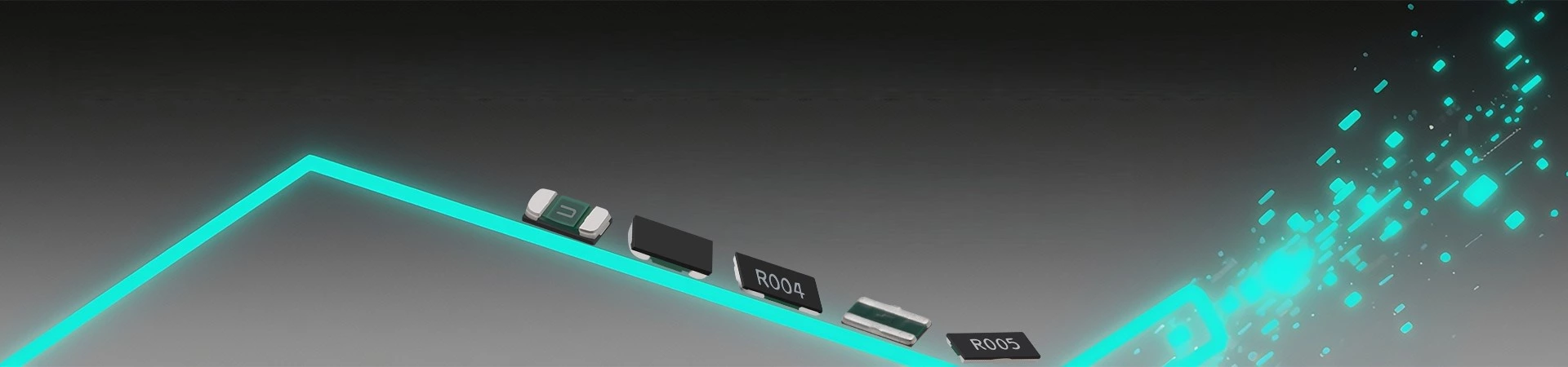Slim Metal Alloy Current Sense Resistors