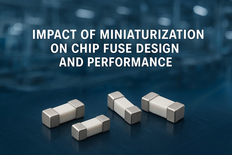 Impact Of Miniaturization On Chip Fuse Design And Performance