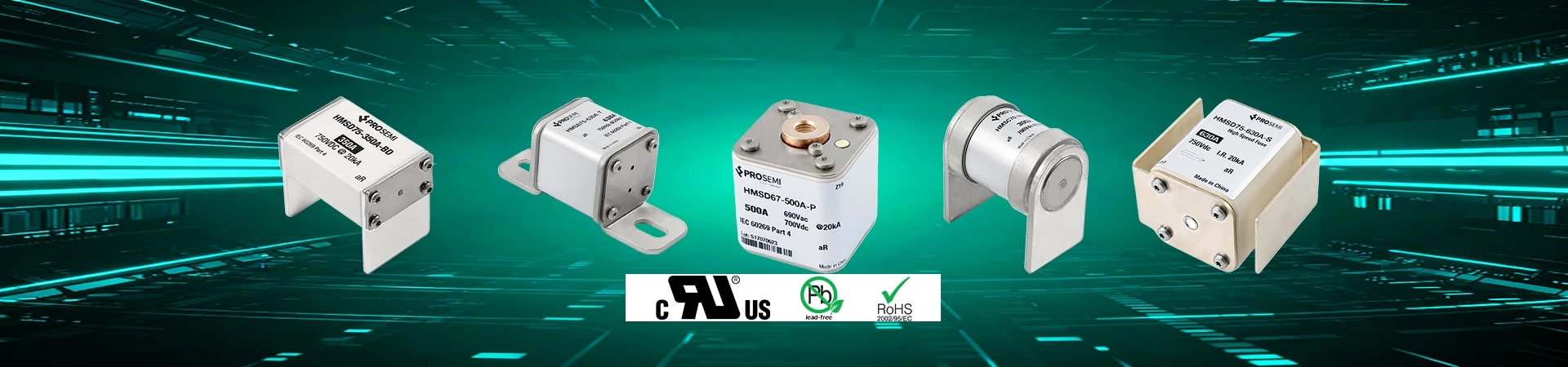 High-speed Square Body Fuses